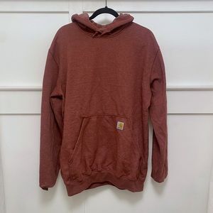 Carhartt Men's Loose Fit Midweight Logo Sleeve Graphic Sweatshirt